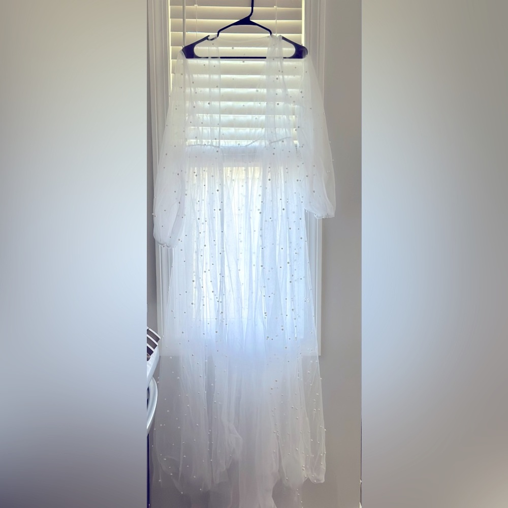 Pearl robe (bridal or maternity)